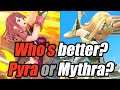 WHO'S BETTER IN SMASH? PYRA OR MYTHRA?
