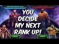 You Decide My Next BIG Rank Up! - 6 Star Iron Man vs 5 Star Luke Cage - Marvel Contest of Champions