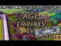 Age of Empires 4 - First Game - Super Ultrawide Gameplay on Samsung Odyssey G9