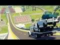 Epic High Speed Jumps #4 | BeamNG Drive | CarMightyVids