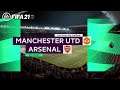 《FIFA 21》Manchester Utd 1 vs 0 Arsenal | EPL