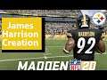 How to Make/Create James Harrison in Madden 20 | PC | XBox | PS4
