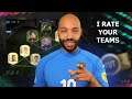 I RATE YOUR FUT TEAMS! 🔥 💯 - Niane POTM - FIFA 21 Ultimate Team Squad Reviews