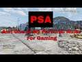My Personal Rule For Gaming