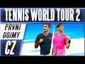 Nejlepší Tenisová hra? Nebo Propadák? | Tennis World Tour 2 - První Dojmy | CZ Let's Play