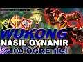 SEZON 11 WUKONG NASIL OYNANIR │TOP LANE %100 ÖĞRETİCİ VİDEO │RAKİBİ HAREKET ETTİRMEDİK !!