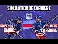 SIMULATION DE CARRIÈRE | LAFRENIÈRE & KAKKO | NHL 21 PS5