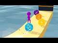 STACK RIDER 🟡💕- All Levels Gameplay Android, iOS v.115