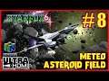 STARFOX 64 [UltraHDMI N64] Walkthrough Part 8 - METEO ASTEROID FIELD 100% Walkthrough -No Commentary