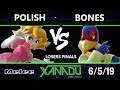 S@X 305 SSBM - Polish (Peach) Vs. Bones (Falco) - Smash Melee Losers Finals