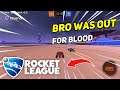 BRO WAS OUT FOR BLOOD  | Daily Rocket League Moments