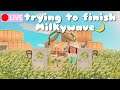 🔴decorating Milkywave & battling burnout🤍| Animal Crossing New Horizons
