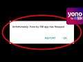 Fix Unfortunately Yono SBI App Has Stopped Problem Solved in Android & Ios Problem Solved