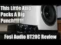Fosi Audio BT20C Mini Amp Review, Unboxing + Wharfedale Diamond 11.1 Sound Test
