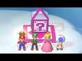 Super Mario 3D World - All Mystery Houses (4 Players)