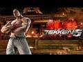 Tekken 5 - Story Battle - Kazuya Mishima Playthrough (Commentary)