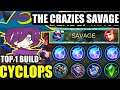 The Crazies Savage Cyclops made | Mobile legends