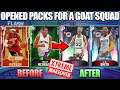 *UNBELIEVABLE* PACK OPENING FOR A SUBSCRIBER TO BUILD HIM A NEW GOAT SQUAD IN NBA 2K20 MYTEAM