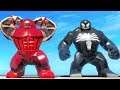 Venom (Transformation) VS Juggernaut in LEGO Marvel Super Heroes