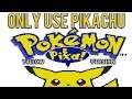 Can I Beat Pokemon Yellow with JUST ONE Pikachu?