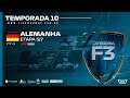 F1 2019 LIGA WARM UP E-SPORTS | GRANDE PRÊMIO DA ALEMANHA | CATEGORIA F3 PS4 - ETAPA 045- T10