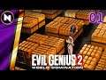First Steps to World Domination | #1 | Evil Genius 2: World Domination | Lets Play/Gameplay