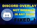 How To Fix Discord Overlay Not Working PUBG, Call Of Duty, Minecraft - Fixed in Windows 10/8/7