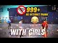 New Prank with Girls Gone Wrong 😂 Must watch - Garena Free Fire
