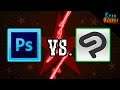 "Photoshop vs Clip Studio Paint" Which is the BEST Art Software for PC/MAC? -- Cyan Orange Duels