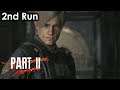 RESIDENT EVIL 2 REMAKE Gameplay Walkthrough 2nd RUN Part 2 (LEON)