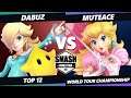 SWT Championship Top 12 - Dabuz (Rosalina) Vs. MuteAce (Peach) SSBU Ultimate Tournament