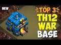 TOP 3 TH12 WAR BASE WITH LINK 2020! Anti 2 Star Town Hall 12 Base Links in Clash of Clans