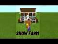 Unlimited Snow Farm in Minecraft #shorts#minecraft#minecraftfacts