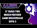 CDNThe3rd | It Takes Two, Merch Preview, Game Discoverage, Dota 2 | 4.1.2021
