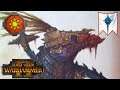 Feral Dread Saurian Meets A Dragon. Lizardmen Vs High Elves. Total War Warhammer 2, Multiplayer