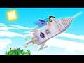 How To BUILD A ROCKET SHIP In Minecraft! (Going To Space!)