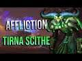 Siphon Life Affliction In Mythic + is Crazy! Tyrannical Mists of Tirna Scithe 14 w/ Analysis!