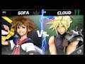 Super Smash Bros Ultimate Amiibo Fights – Sora & Co #146 Sora vs Cloud