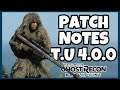 NEW TITLE UPDATE 4.0 PATCH NOTES OVERVIEW - GHOST RECON BREAKPOINT