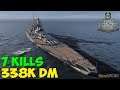 World of WarShips | Großer Kurfürst | 7 KILLS | 338K Damage - Replay Gameplay 4K 60 fps