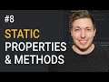 8: Static Properties And Methods In OOP PHP | Object Oriented PHP Tutorial | PHP Tutorial | mmtuts