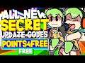 ALL NEW *SECRET POINTS* UPDATE CODES in FUNKY FRIDAY CODES! (Funky Friday Codes) ROBLOX