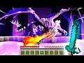 FIGHTING THE ENDERDRAGON IN SUPER REALISTIC MINECRAFT!