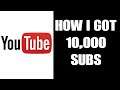 How I Got To 10,000 Subscribers, 3.5 Million Views, 2500 Videos & An Amazing Community On Youtube