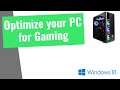 How to Optimize Windows 10 For GAMING & Performance Increase FPS and Performance!