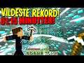 JEG FINDER DIAMONDS PÅ REKORD TID!! (01:15 MINUTTER!!) - Minecraft Speedrun #3