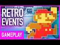 Mario & Sonic Olympic Games 2020 Retro Events Gameplay