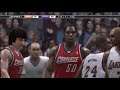 NBA Live 07 Xbox 360 gameplay - Charlotte Bobcats vs Los Angeles Lakers