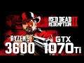 Red Dead Redemption 2 on Ryzen 5 3600 + GTX 1070Ti 1080p,1440p benchmarks!