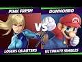 Smash Ultimate Tournament - Pink Fresh (ZSS) Vs. Dunnobro (Mario) S@X 326 SSBU Losers Quarters